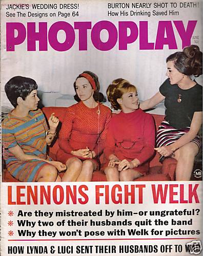 PHOTOPLAY magazine side cover Issue 685 June 1968