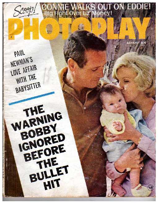 PHOTOPLAY magazine side cover Issue 687 August 1968