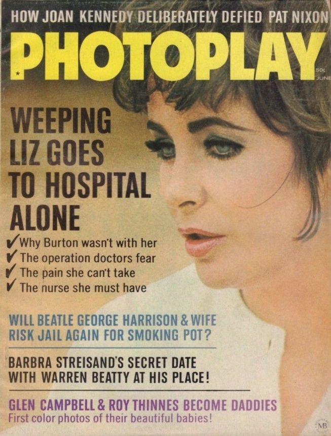 PHOTOPLAY magazine side cover Issue 697 June 1969