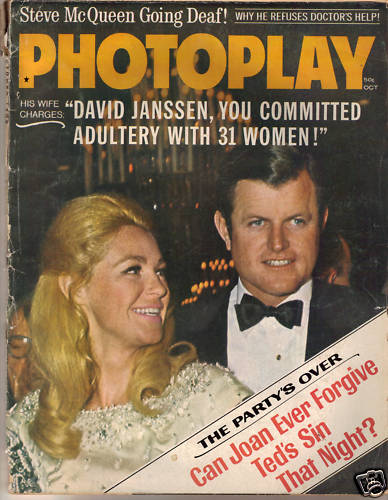 PHOTOPLAY magazine side cover Issue 701 October 1969