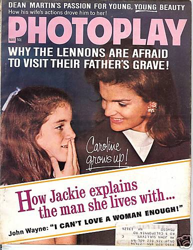 PHOTOPLAY magazine side cover Issue 706 March 1970