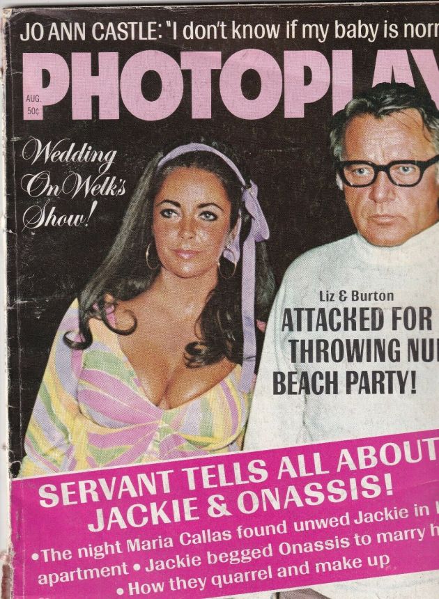 PHOTOPLAY magazine side cover Issue 711 August 1970