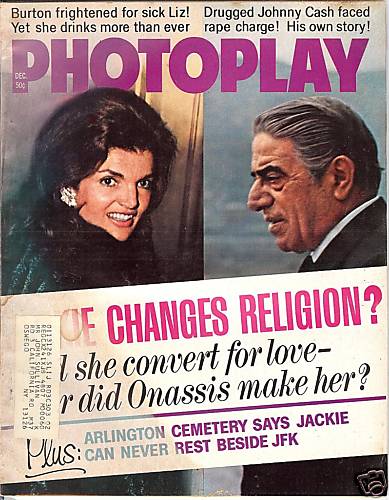 PHOTOPLAY magazine side cover Issue 715 December 1970
