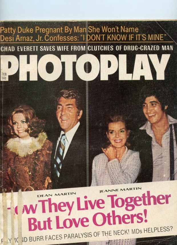 PHOTOPLAY magazine side cover Issue 717 February 1971