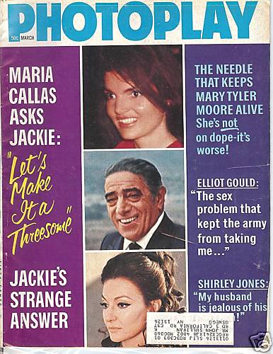 PHOTOPLAY magazine side cover Issue 718 March 1971