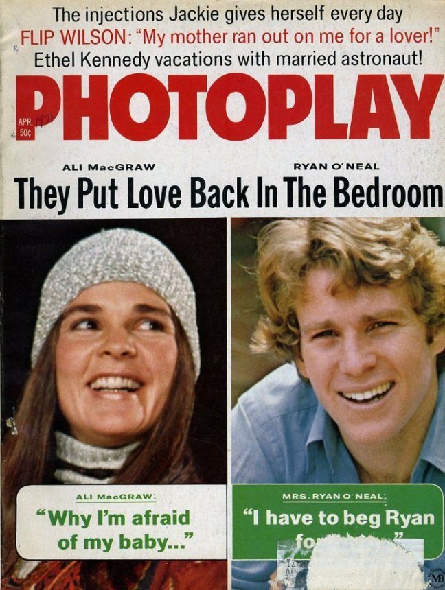 PHOTOPLAY magazine side cover Issue 719 April 1971