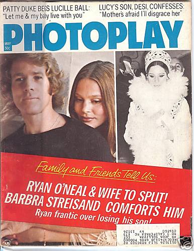 PHOTOPLAY magazine side cover Issue 720 May 1971