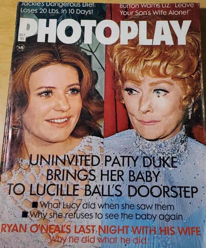 PHOTOPLAY magazine side cover Issue 722 July 1971