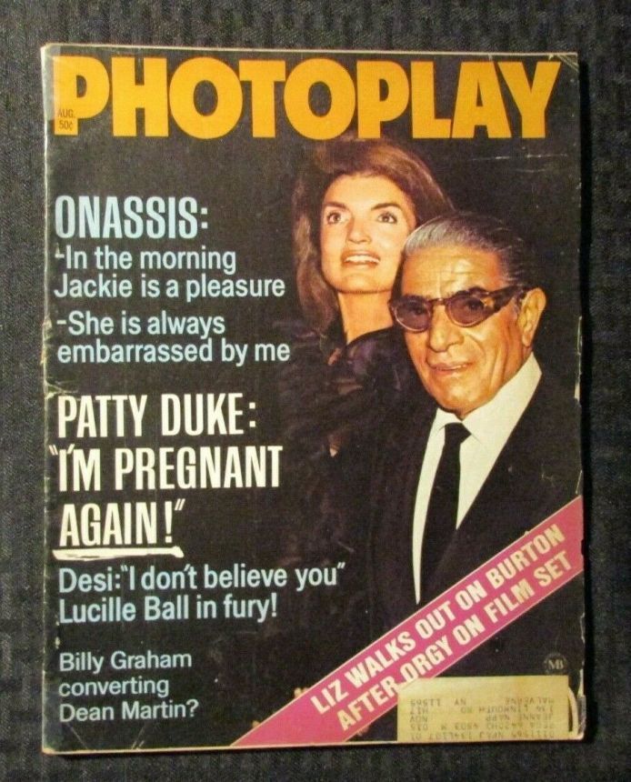 PHOTOPLAY magazine side cover Issue 723 August 1971