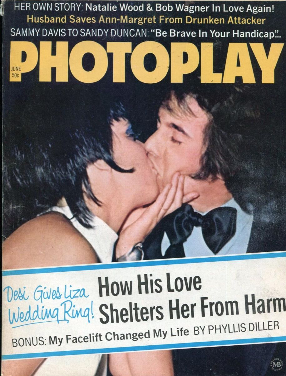 PHOTOPLAY magazine side cover Issue 733 June 1972