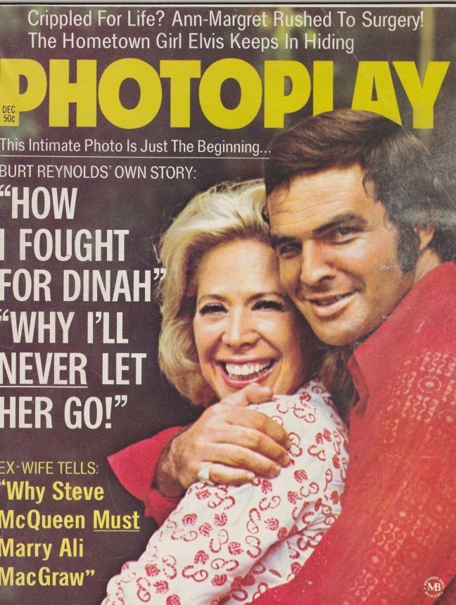 PHOTOPLAY magazine side cover Issue 739 December 1972