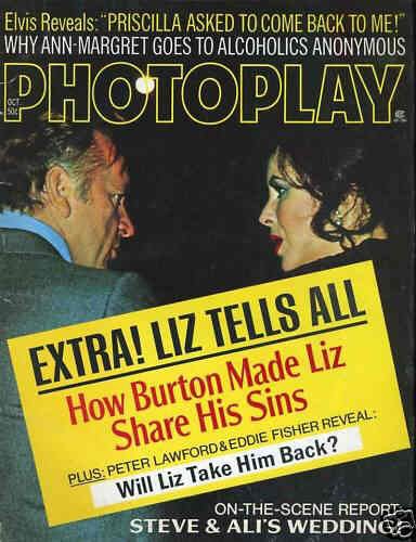 PHOTOPLAY magazine side cover Issue 749 October 1973