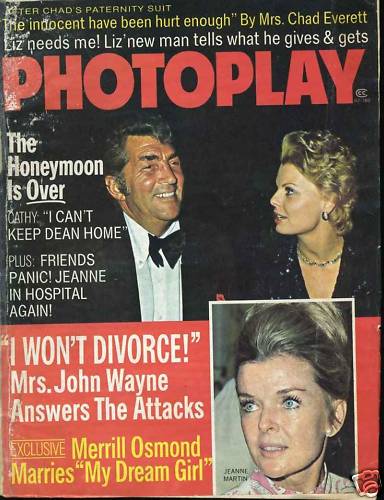 PHOTOPLAY magazine side cover Issue 751 December 1973
