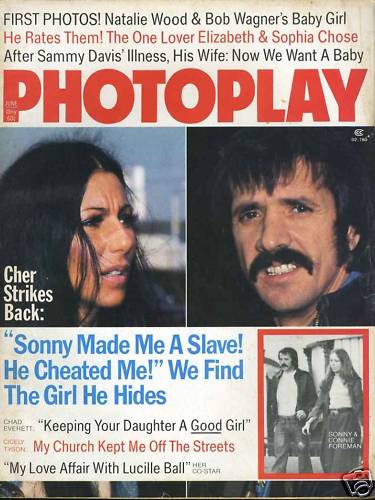 PHOTOPLAY magazine side cover Issue 757 June 1974