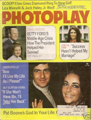 PHOTOPLAY magazine side cover Issue 763 December 1974