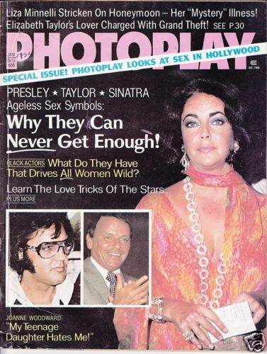 PHOTOPLAY magazine side cover Issue 764 January 1975