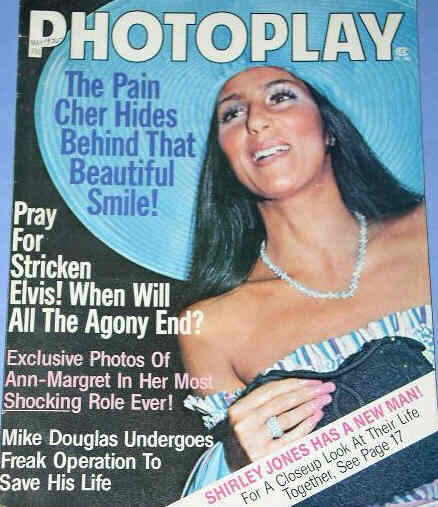 PHOTOPLAY magazine side cover Issue 768 May 1975
