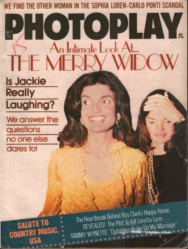 PHOTOPLAY magazine side cover Issue 770 July 1975