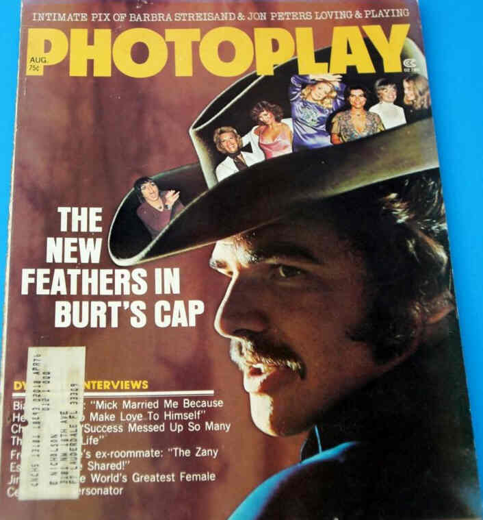 PHOTOPLAY magazine side cover Issue 771 August 1975