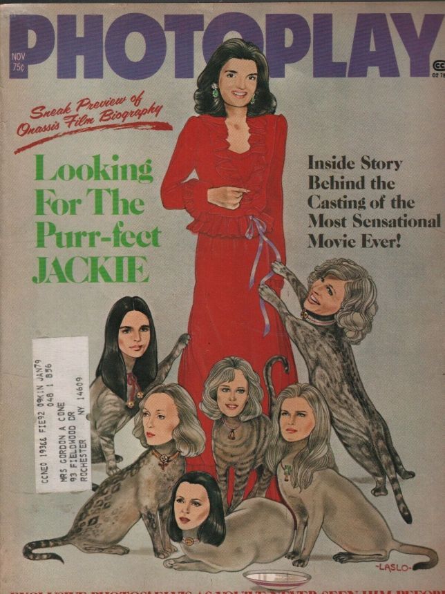 PHOTOPLAY magazine side cover Issue 774 November 1975