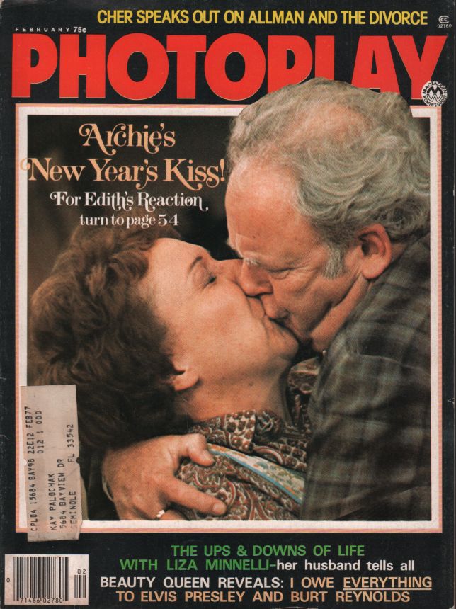 PHOTOPLAY magazine side cover Issue 777 February 1976