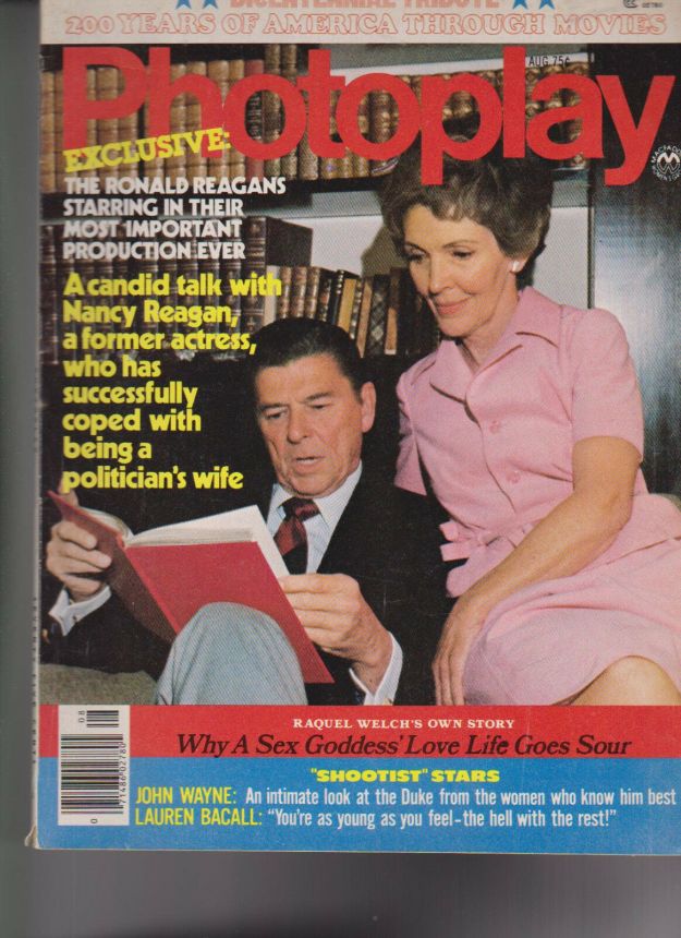 PHOTOPLAY magazine side cover Issue 783 August 1976