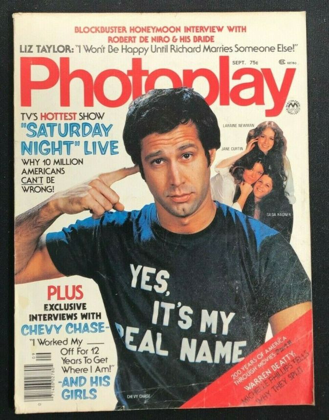 PHOTOPLAY magazine side cover Issue 784 September 1976