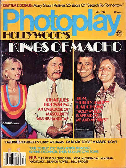 PHOTOPLAY magazine side cover Issue 785 October 1976