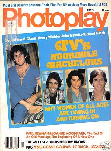 PHOTOPLAY magazine side cover Issue 786 November 1976