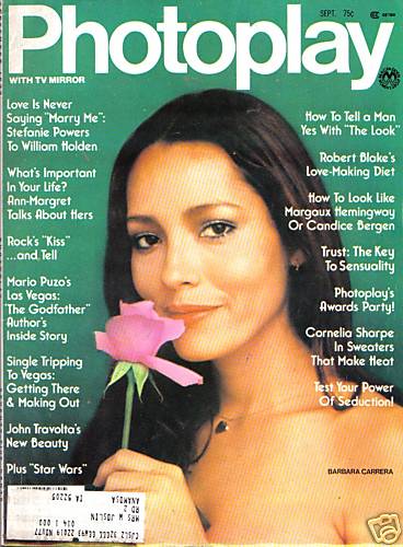 PHOTOPLAY magazine side cover Issue 796 September 1977