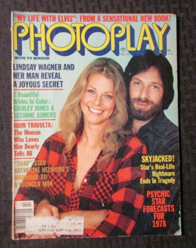 PHOTOPLAY magazine side cover Issue 801 February 1978