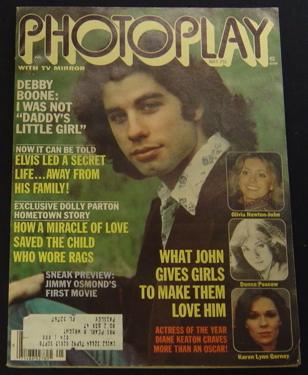 PHOTOPLAY magazine side cover Issue 804 May 1978