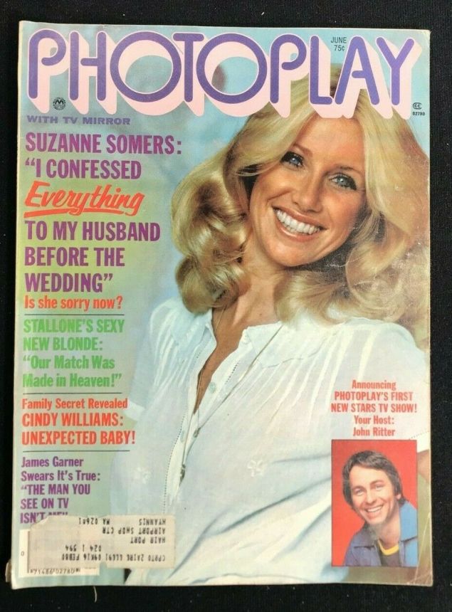 PHOTOPLAY magazine side cover Issue 805 June 1978