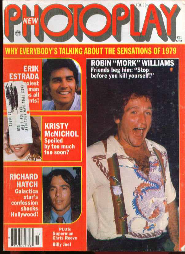PHOTOPLAY magazine side cover Issue 813 February 1979