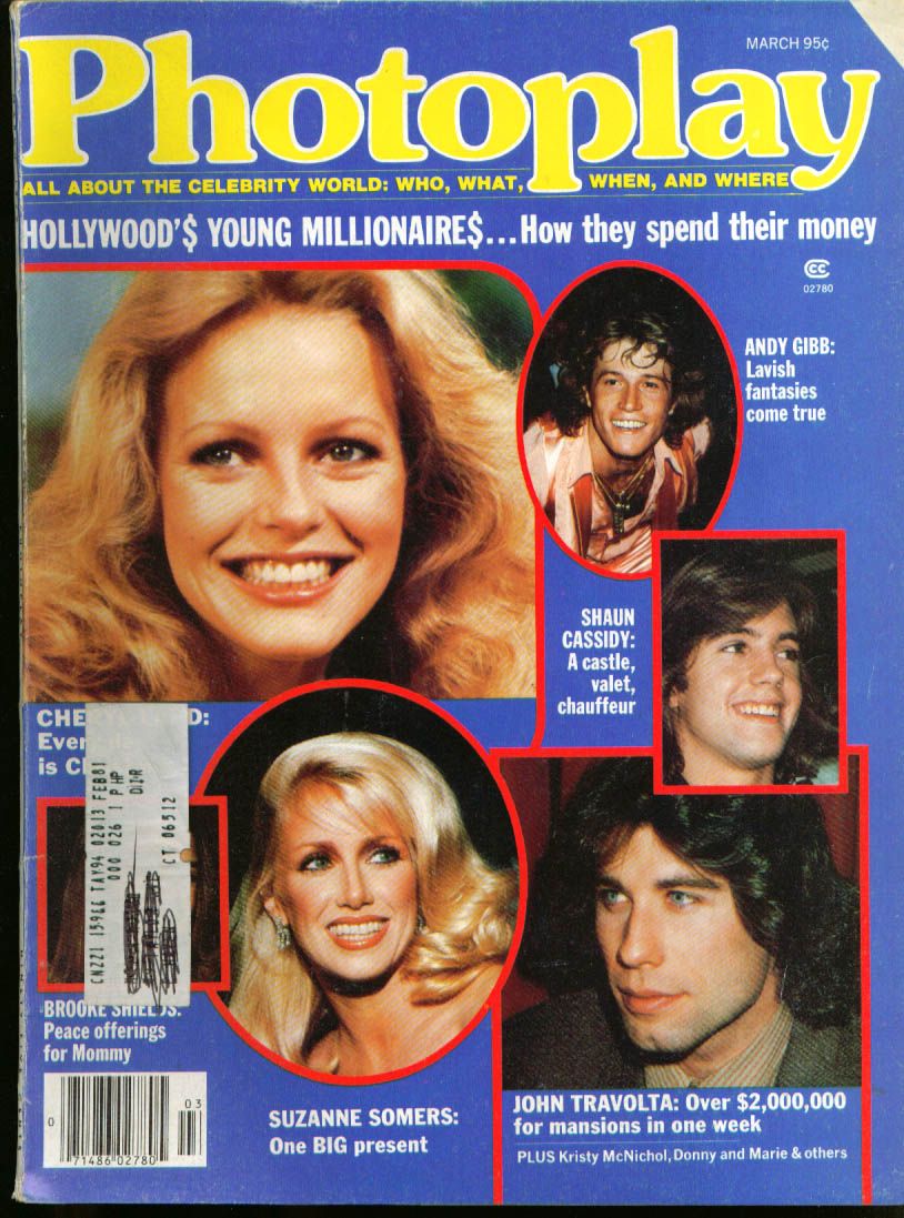 PHOTOPLAY magazine side cover Issue 814 March 1979