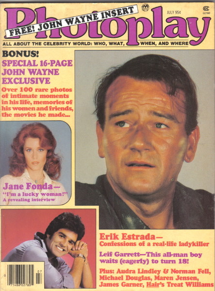 PHOTOPLAY magazine side cover Issue 818 July 1979