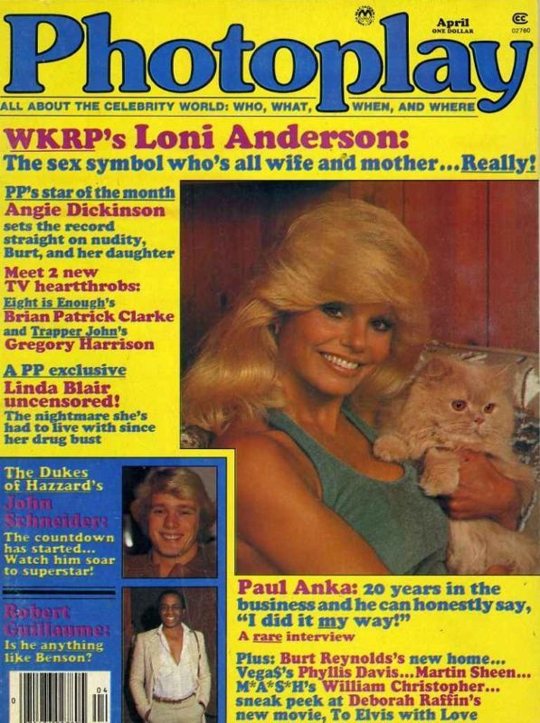 PHOTOPLAY magazine side cover Issue 827 April 1980
