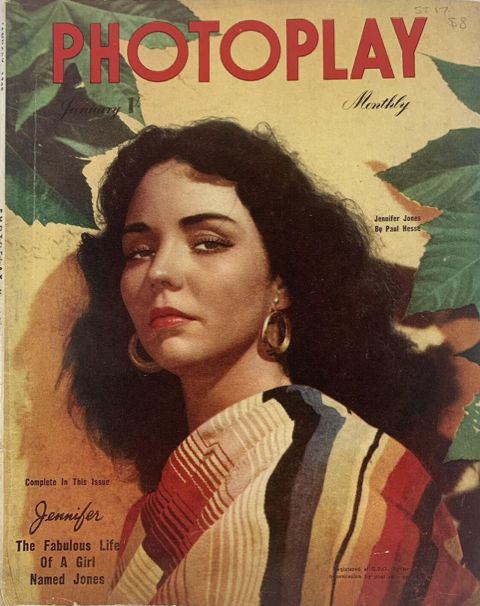 PHOTOPLAY (Au) magazine side cover  Vol 4 No  4  January 1948