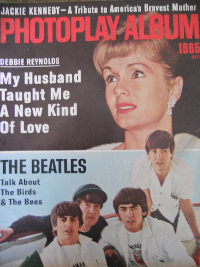 PHOTOPLAY ALBUM magazine side cover  1965