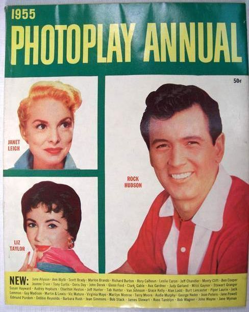 PHOTOPLAY magazine side cover Annual 1955