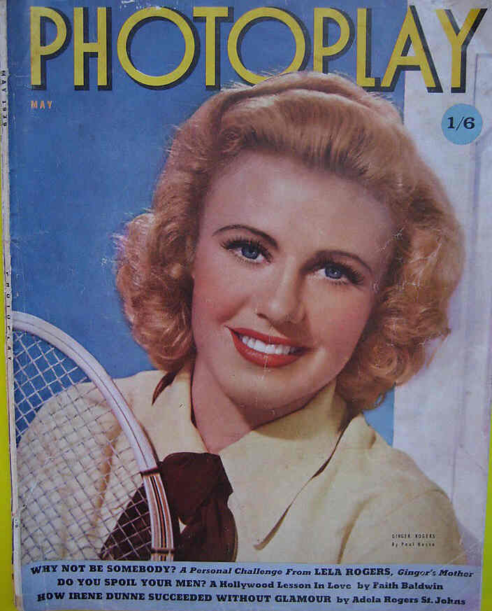 PHOTOPLAY (Au) magazine side cover May 1939