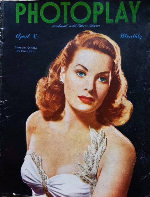 PHOTOPLAY (Au) magazine side cover  Vol 1 No 1 April 1946