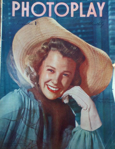 PHOTOPLAY (Au) magazine side cover November 1946