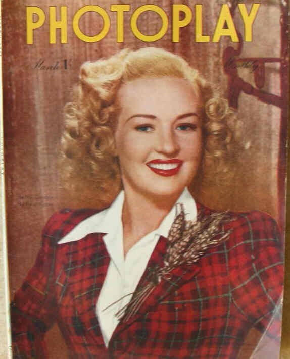 PHOTOPLAY (Au) magazine side cover March 1947
