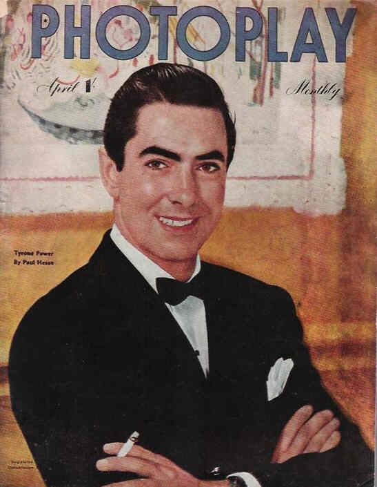 PHOTOPLAY (Au) magazine side cover April 1947