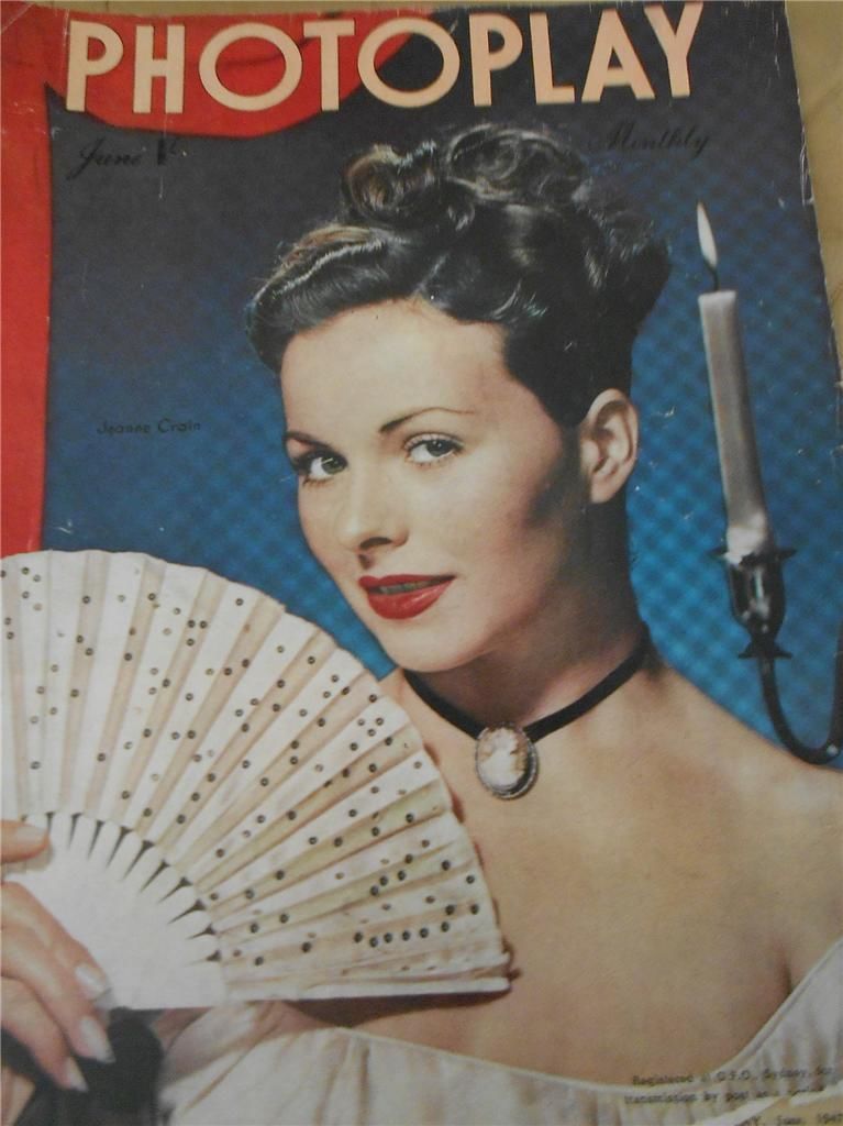 PHOTOPLAY (Au) magazine side cover June 1947