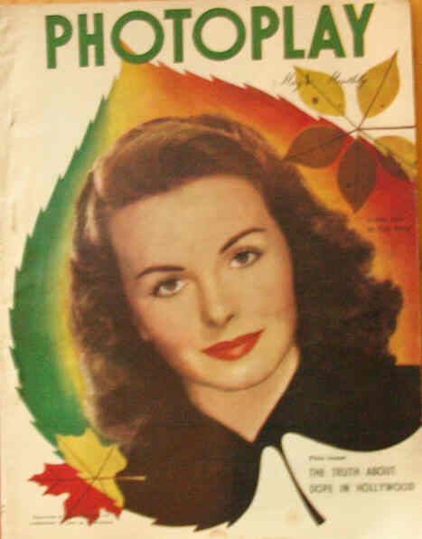 PHOTOPLAY (Au) magazine side cover May 1949