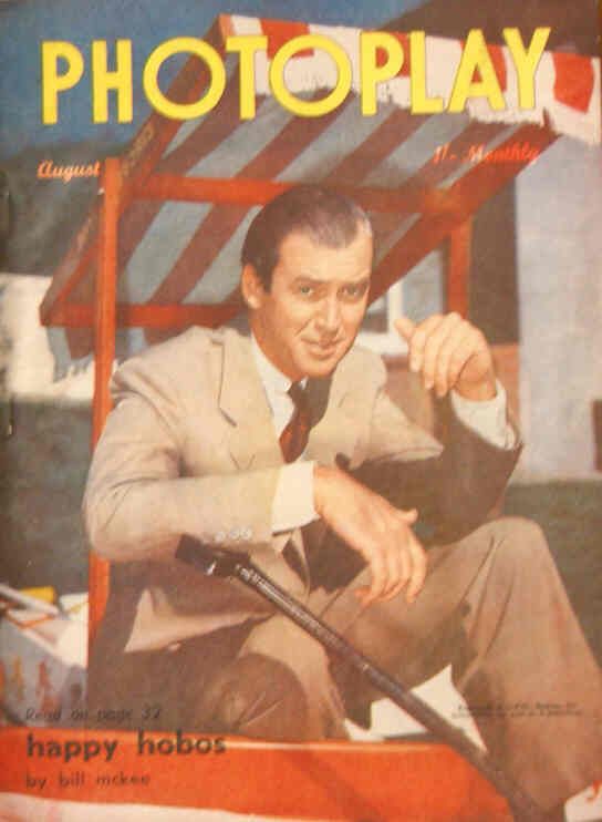 PHOTOPLAY (Au) magazine side cover August 1950