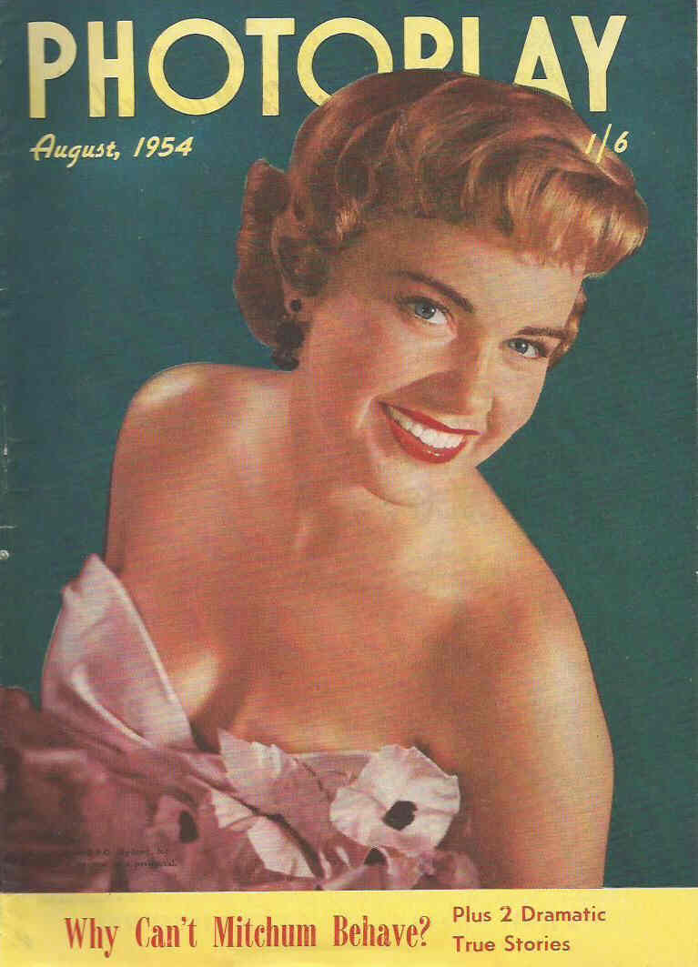 PHOTOPLAY (Au) magazine side cover August 1954