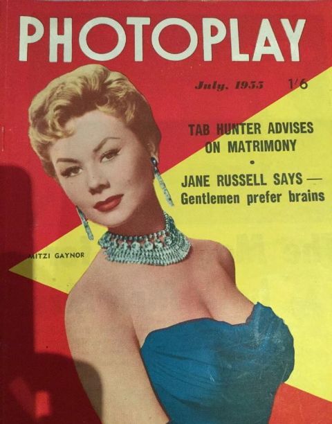 PHOTOPLAY (Au) magazine side cover July 1955